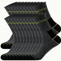 1/10 Pairs High-Quality Men Business Odor Proof Mid Tube Socks Sweat Absorbing Breathable Sports Leisure Man Socks
