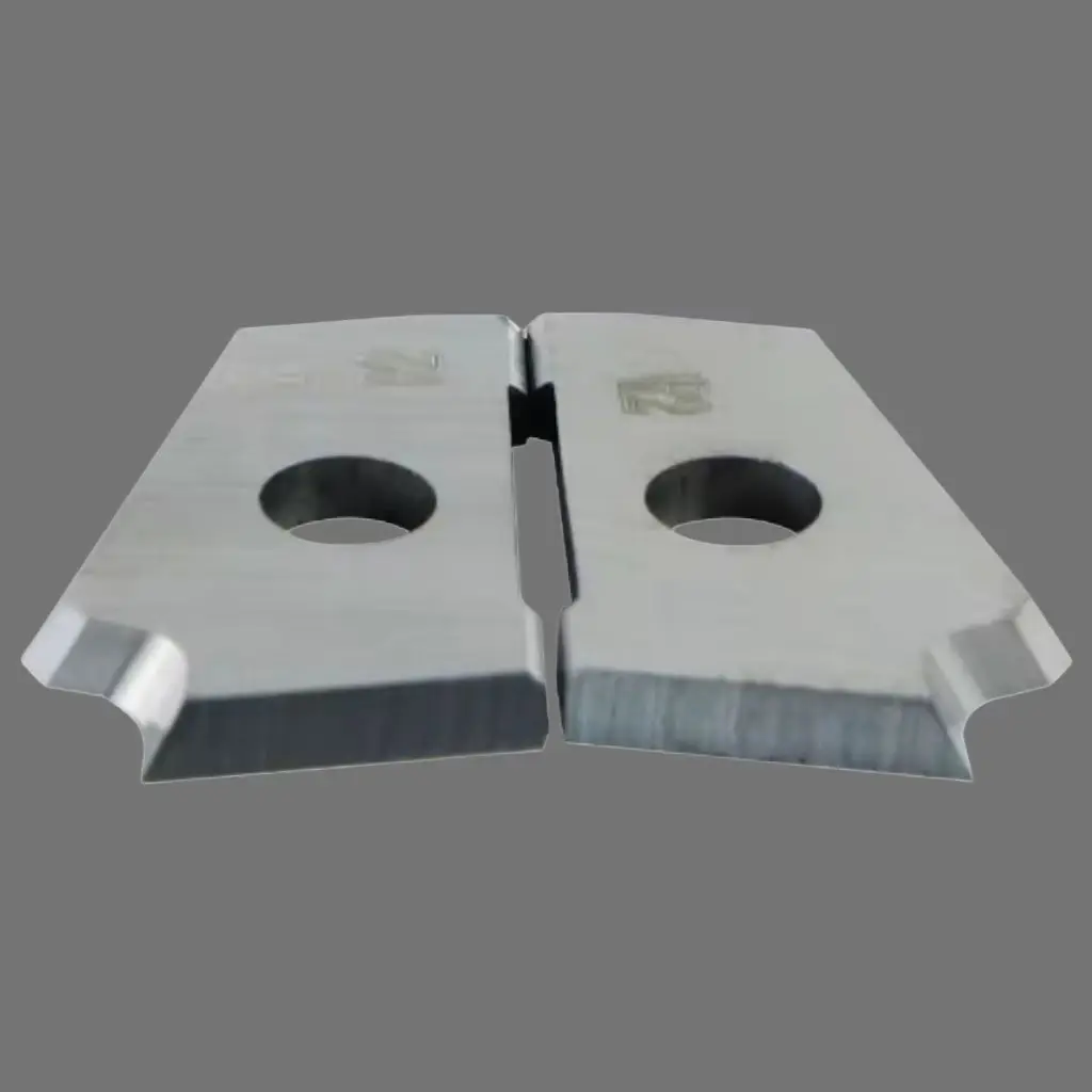 10PCS 4-014-03-0311/ 4-014-03-0306 22.3X14X2mm R2 목공 도구 HOMAG 엣지 밴딩 기계용 스크레이핑 블레이드