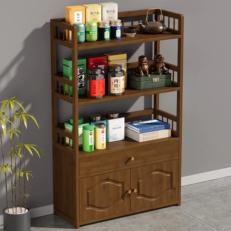 Space Saving Sideboard Credenza et Kitchen Cabinet Storage Locker Entrance Hall Organizer Auxiliary Table Complete Furniture