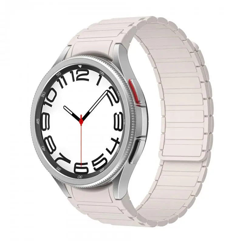 Magnetic No-Gap Silicone Strap