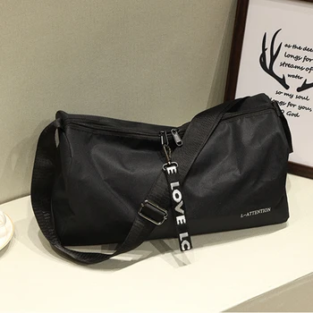 Portable Fitness Travel Handbag Multifunction Fashion Sport Gym Storage Bag 600D Nylon Adjustable Strap for Men Women 6