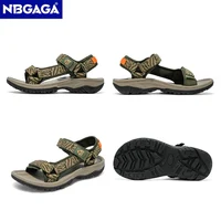 Sandales de Sport de randonnée classiques pour hommes, chaussures de plage légères, de loisirs, d'été, à bout ouvert, respirantes, pour voyage et marche 6