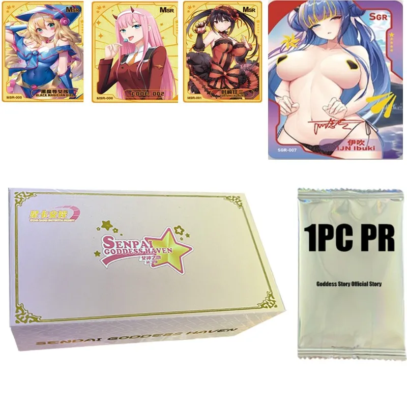 New Senpai 2 Goddess Paradise Card Goddess Story Promo Packs Sp Carte Da Gioco Giocattoli Da Tavolo E Hobby Bambino Regalo Di Compleanno Per Bambini