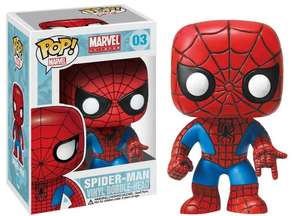 thumbnail image 1 of 2025 FUNKO POP New Spiderman All Theme #911 #652 #913 #313 #265 #300 #574 Figuras Juguetes Muñecas de vinilo Modelos de colección para niños Regalo, 1 of 5