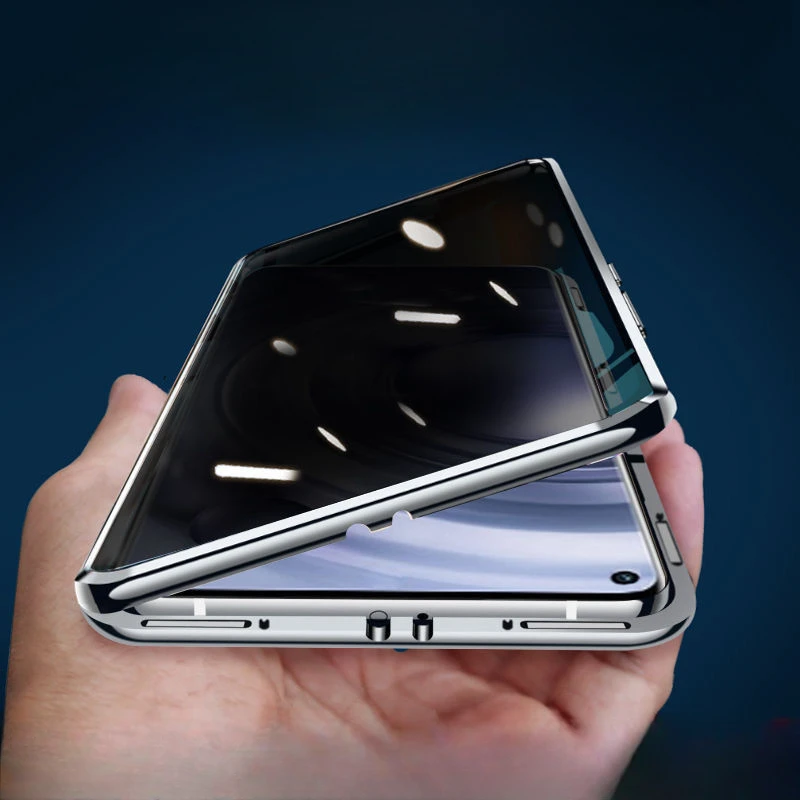 

Антибликовый Магнитный чехол для Huawei Nova12 12Pro 12Ultra 12Lite, двухсторонний стеклянный чехол Nova12 Pro Ultra Lite, защитные чехлы