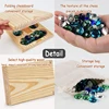 Mancala Board Game African Chess Strategy Puzzle Toy Children Educational Logical Thinking Folding Wooden Chess Party Table Game 5