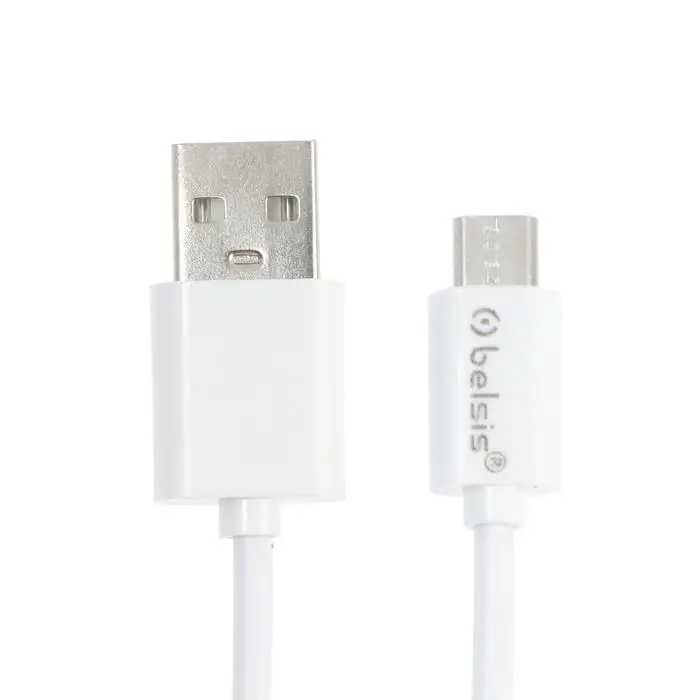 Belsis bs3013 cable Micro USB to 2 A 0.95 m White | Мобильные телефоны и аксессуары
