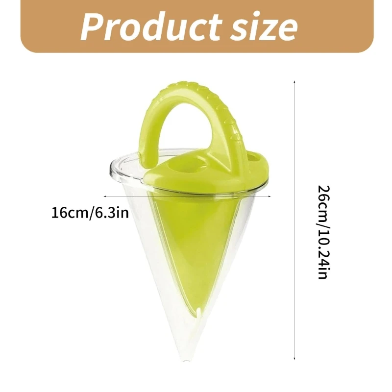 Kids Beach Toy Sand Funnel Spilling Funnel Sand Gadgets Kids Birthday Gifts for Kids Sand Funnel for Gardening Backyard 6