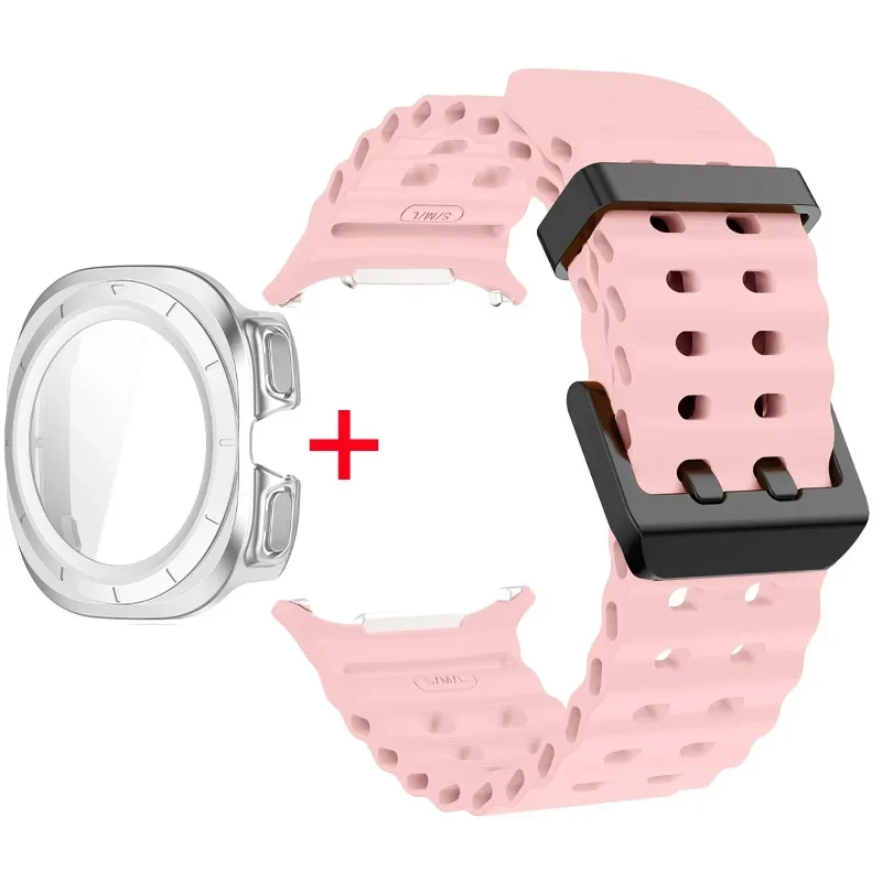 Ultimate 2-in-1 Watch Protection & Style Set with Strap, Case, and Screen Protector