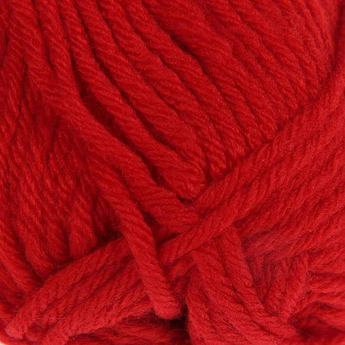 Пряжа &quotSport wool" 25% шерсть 75% акрил 120м/100г (1140 красный) | Дом и сад