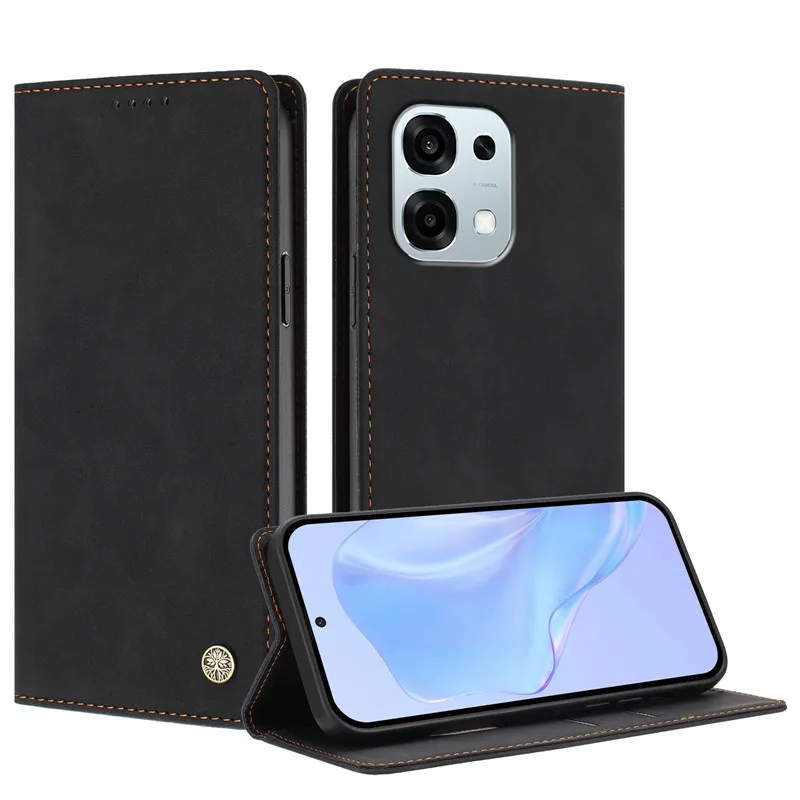 Luxury Wallet Flip Cover Phone Case - Magnetic Shockproof Leather