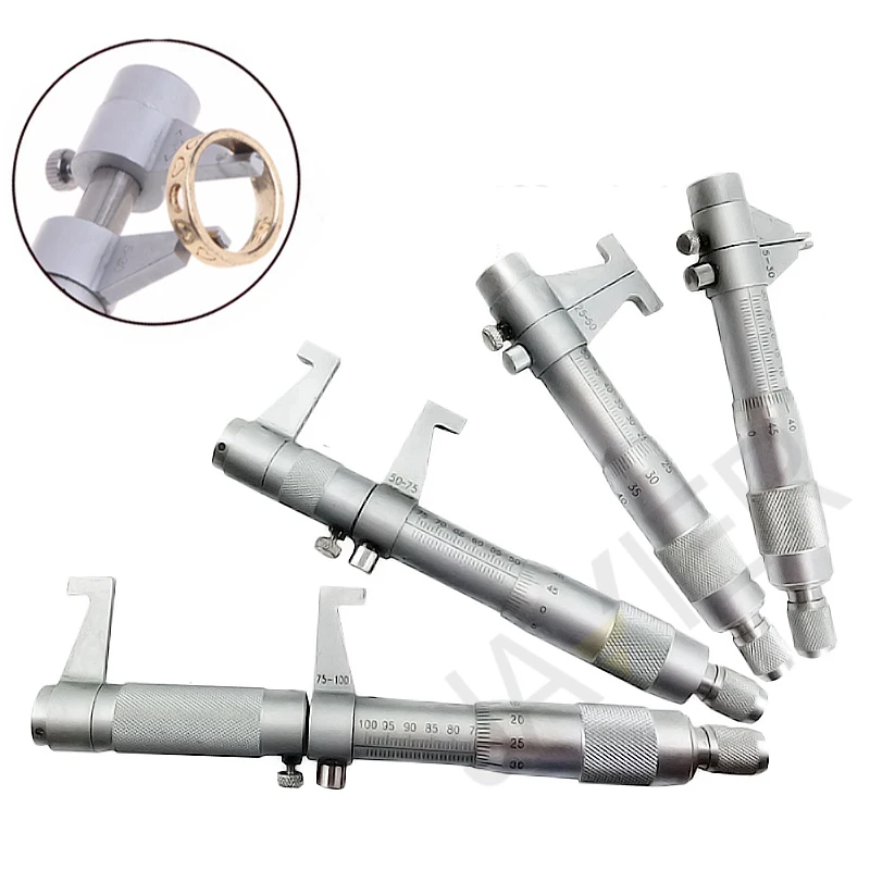Description Picture 4 of item5-30mm Inside Micrometer Screw Gauge Metric Internal Micrometers Carbide Measuring Tools
