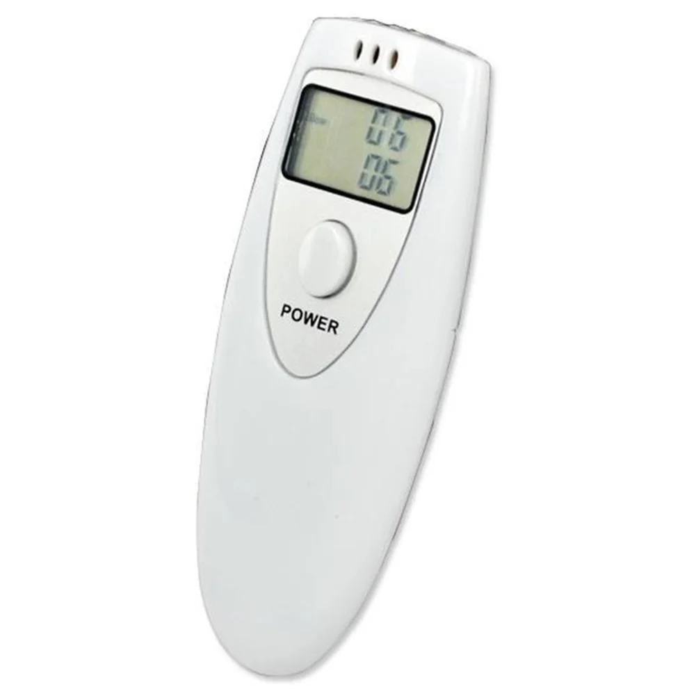 Alcohol Analyzer Portable Alcohol Breathalyzer LCD Display Small Detector with Sound Warning for Detection