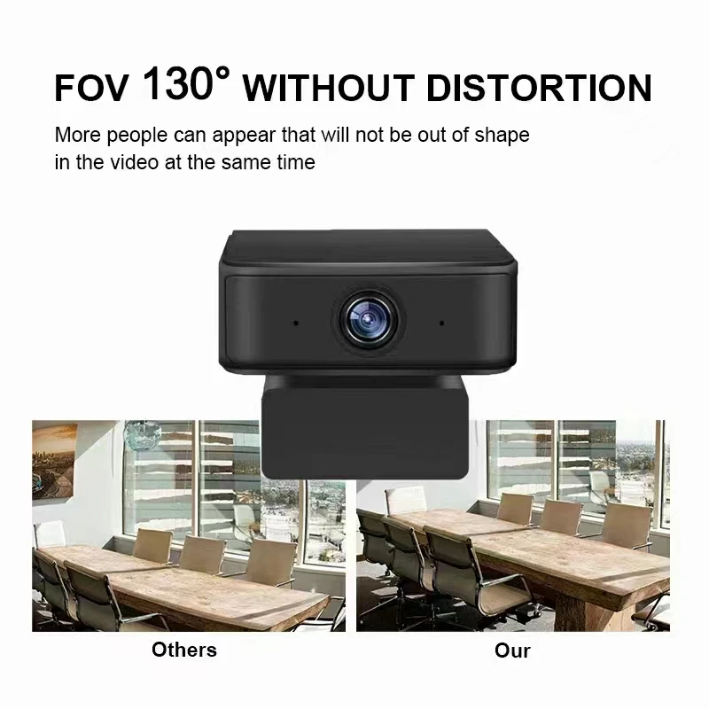 1080P 360Degree AI Tracking Wireless 2MP Webcam USB Webcam For Boardcast Online Teaching Video Camera PC Laptop Digital Camera
