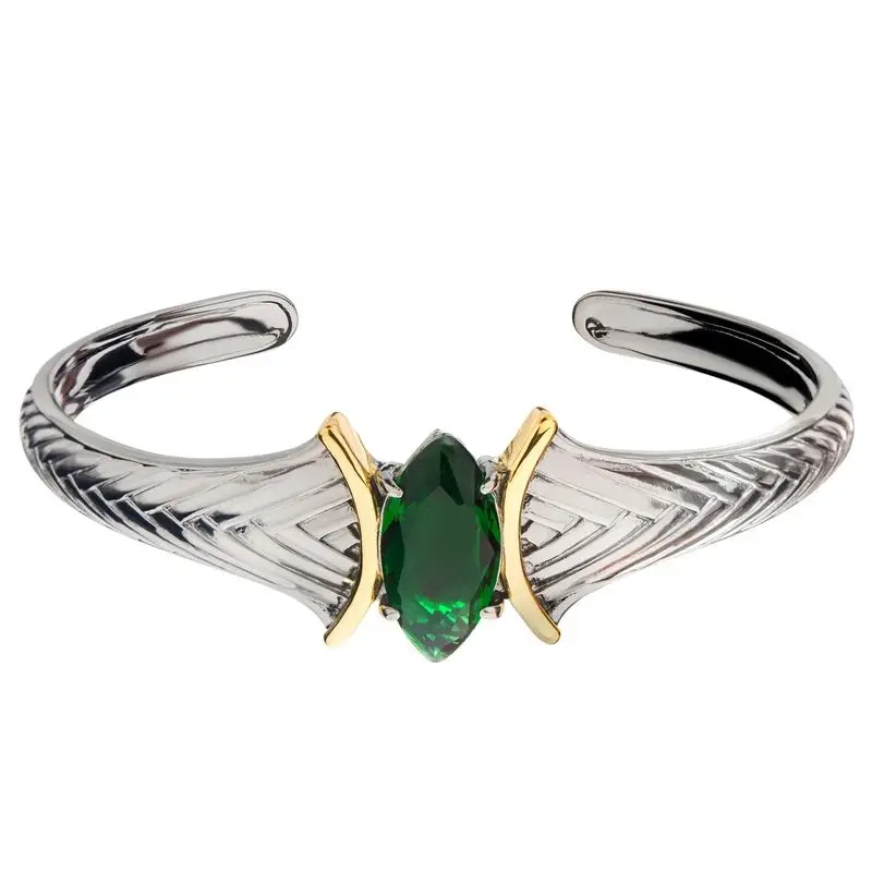 

Marvel anime Loki fashion peripheral creative silver gold-plated personalized bracelet exquisite bracelet birthday holiday gift