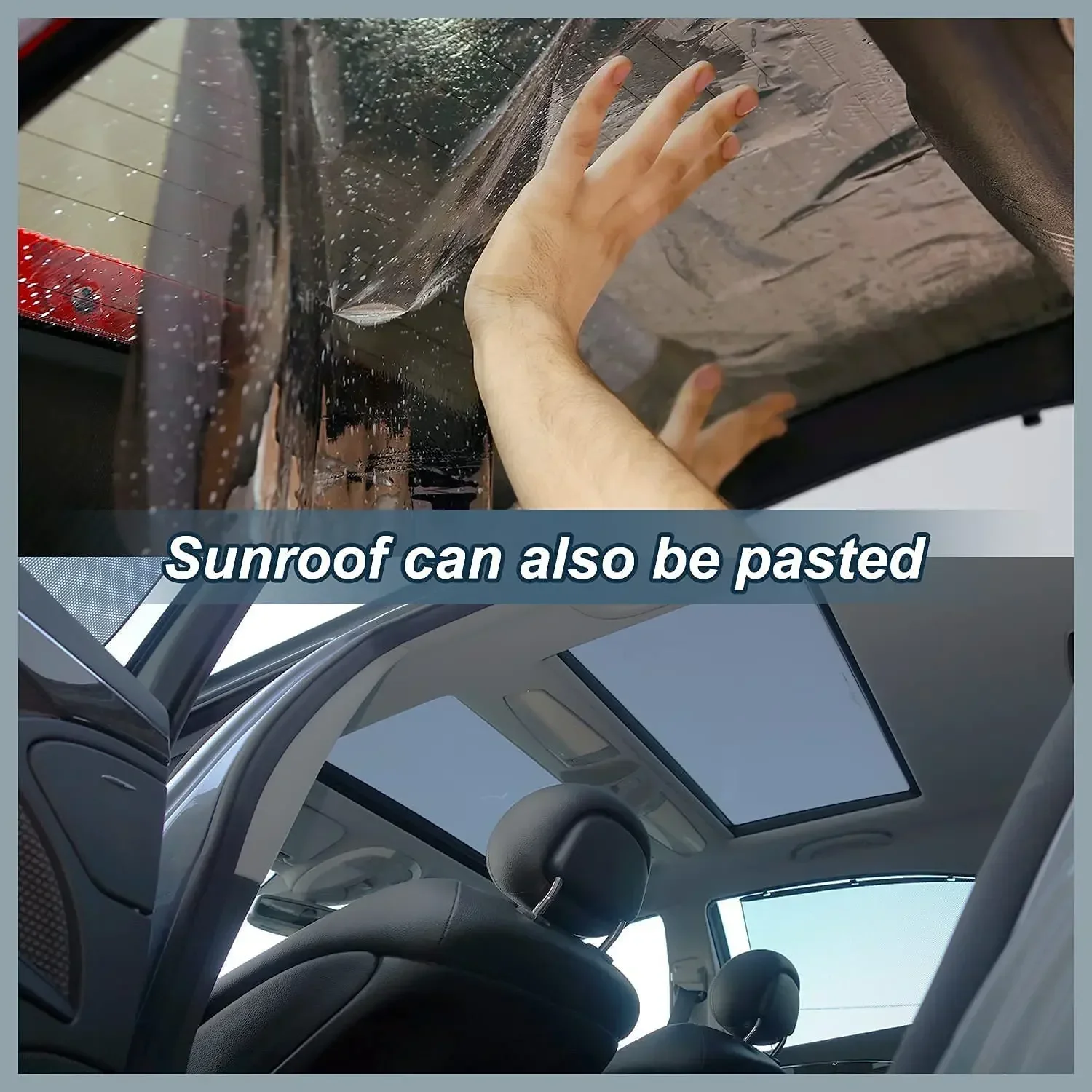 1Roll 50x3m Black Car Window Tint Film Glass Sticker VLT 5%-50% Sun Shade Window Tinting Solar UV Protection Foils Sticker Films
