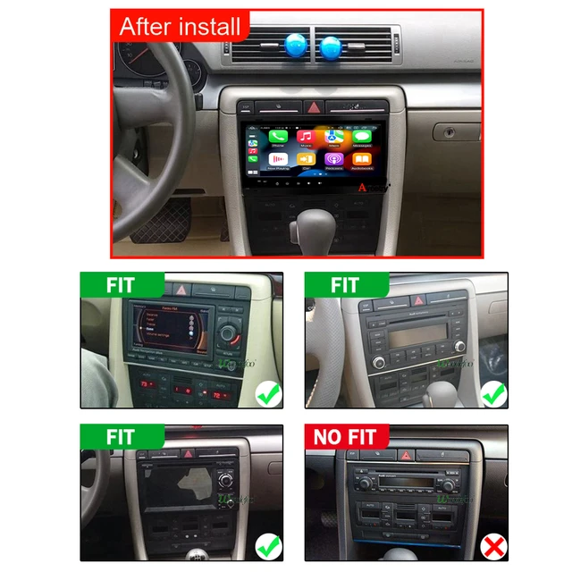 Junsun AI Voice Android Auto Radio for Audi A4 B9 B8 B7 B6 S4 RS4 SEAT Exeo  Carplay Car Multimedia RDS DSP GPS No 2din autoradio - AliExpress