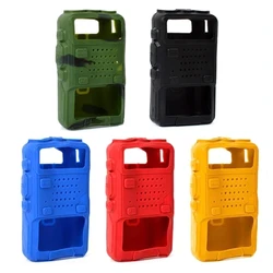 Bag for UV-5R UV-5RA UV-5RB UV-5RC UV-5RD UV-5RE TH-F8 Protective Cover Walkie-Talkie Two Way Radio Soft Silicone P9JD
