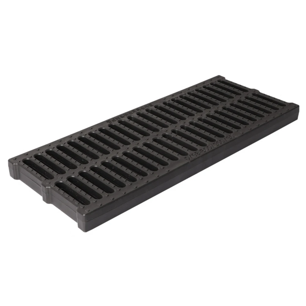 Resin plastic kitchen sewage ditch drainage sewer trench plate grid rainwater grate rectangular manhole cover kitchen sewage grate