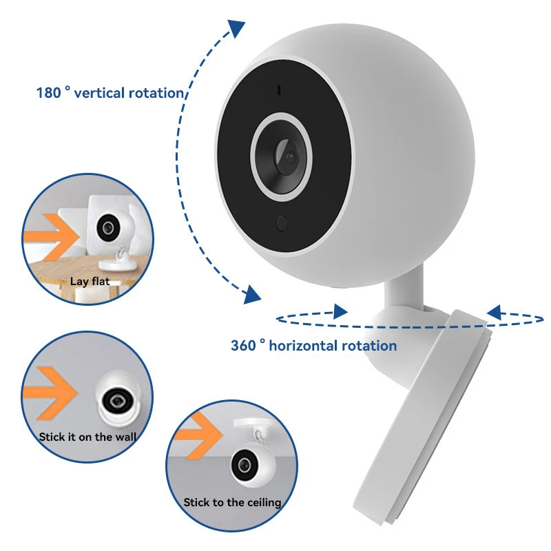 Xiaomi A2 Wireless WiFi Smart Camera Bidirectional Voice 360&deg; Motion Detection Baby Monitor HD Security Surveillance Camera