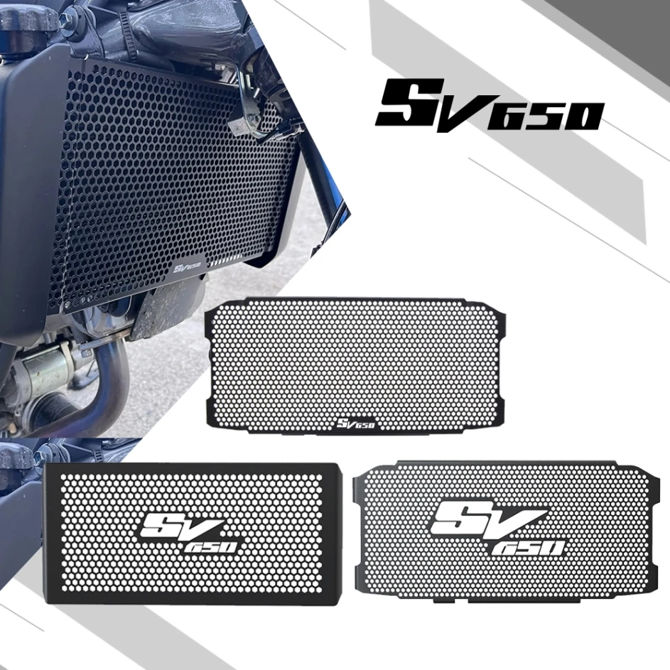 

2024 2023 FOR SUZUKI SV650/ABS 2016-2024 SV650X ABS 2018-2022 2021 Radiator Grille Guard Cover Protector SV650 SV650S 2003-2012
