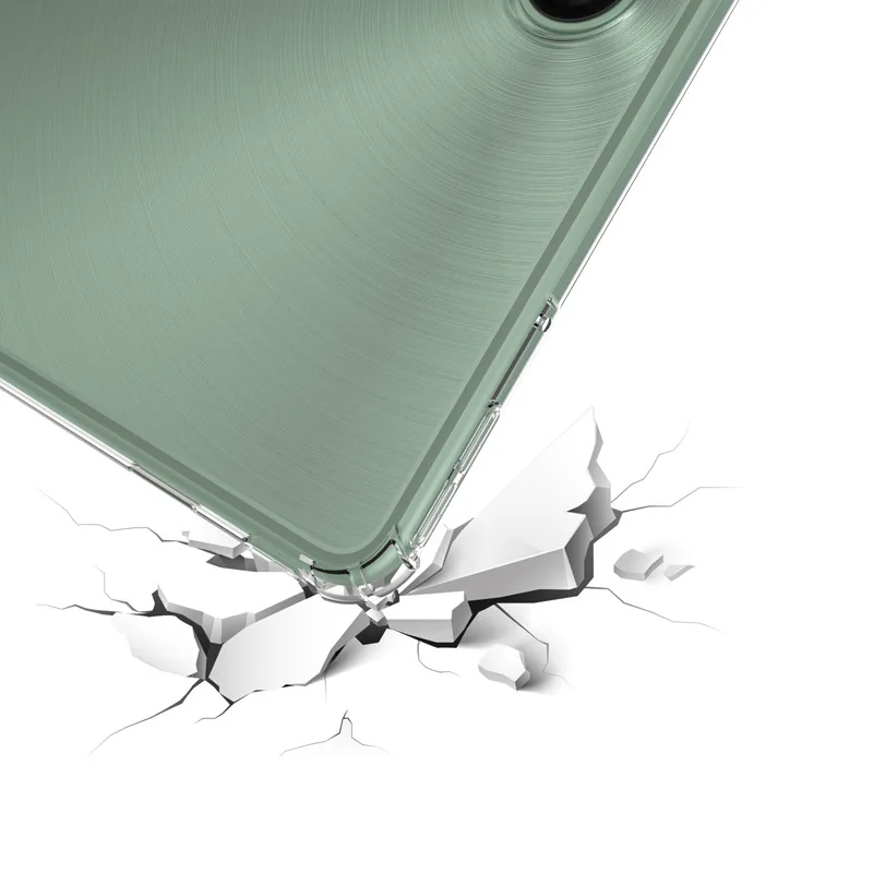 Transparente Macio para Oppo Pad 11 Polegadas 2023 Anti-gota Tpu Airbag Capa de Silicone Funda para Oneplus Pad 11 Polegadas Case - Imagem 2