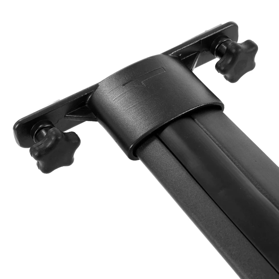 Roof Rack Cross Bars For Toyota 4Runner 2010-2024 - 220lb Capacity, Aluminum Black Bars For Side Rails