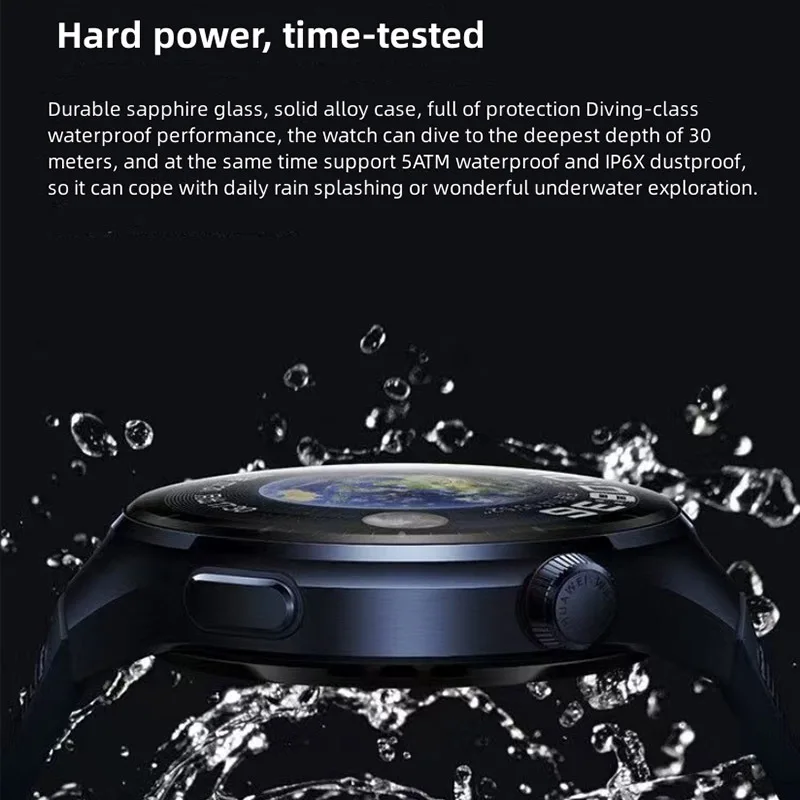 2023 nový Huawei hodinky 4 pro chytrá hodinky ESIM nezávislý volat muži ženy plný dotek obrazovka zdraví monitor Bluetooth sport hodinky