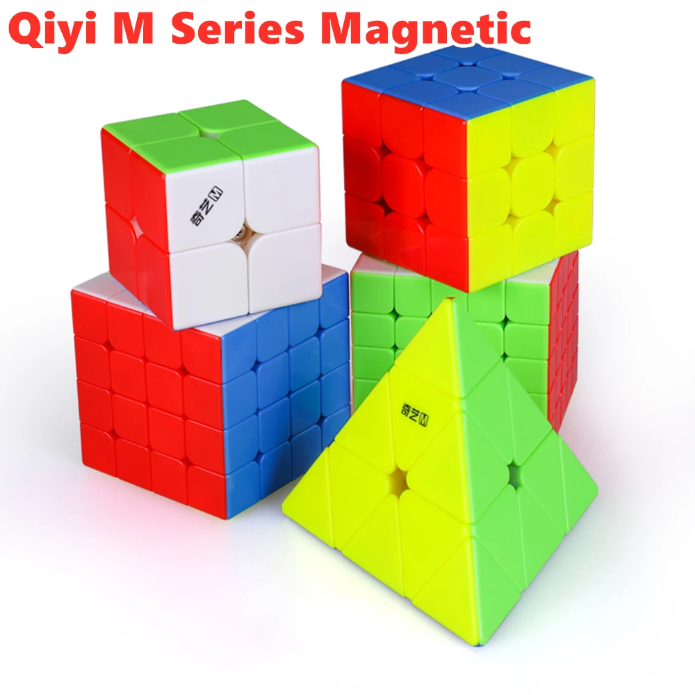 

[Picube] Qiyi MS Series Magnetic 2x2x2 3x3x3 magic cube 4x4x4 5x5x5 speed cube 2x2 3x3 Pyramid cube 4x4 cubo magico 5x5 puzzle