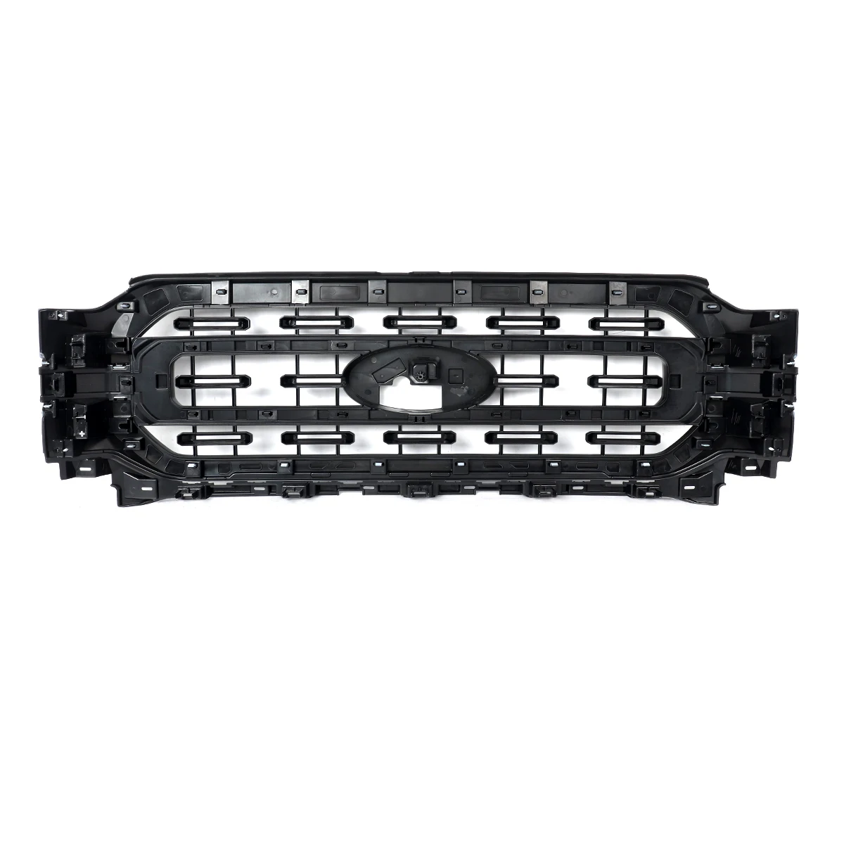 Star White Metallic Front Bumper Upper Grills Grill For 2021-2023 Ford F-150 F150 XL XLT STX Front Hood Grille Assembly Magickit - Image 5