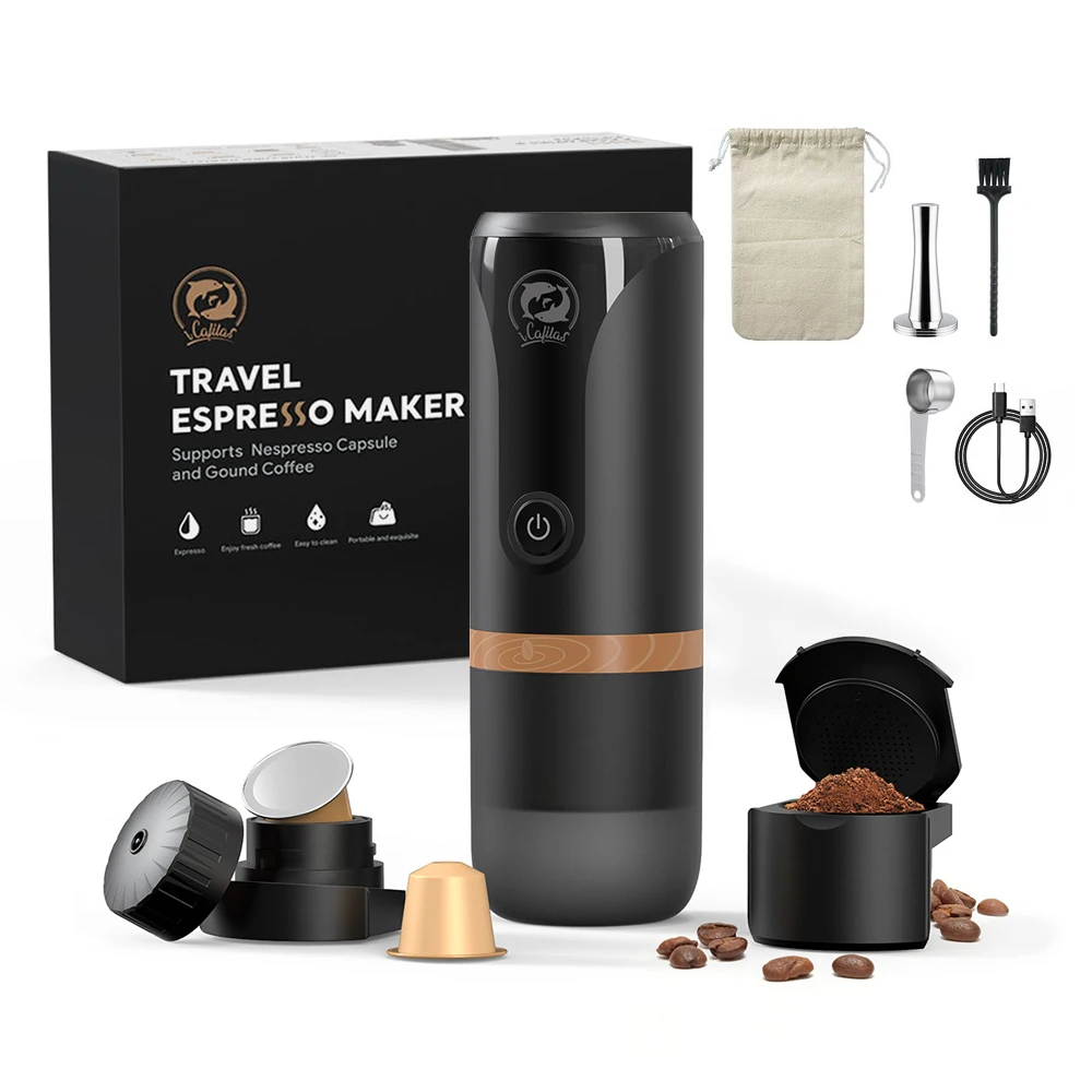 Portable Espresso Machine Compatible Nespresso Original Capsules And