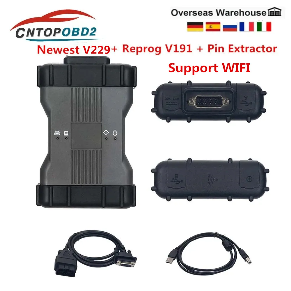 Nuovo V231 Per Renault Clip Full Chip Wif Obd2 Renault Strumento Di Programmazione Diagnostica Per Auto Per Renault Can Clip Da 2015-2022 Anni