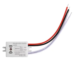 Smart Voice - Activated Sensor Switch for Automatic Lighting Control in Stairways and Corridors (Beige)