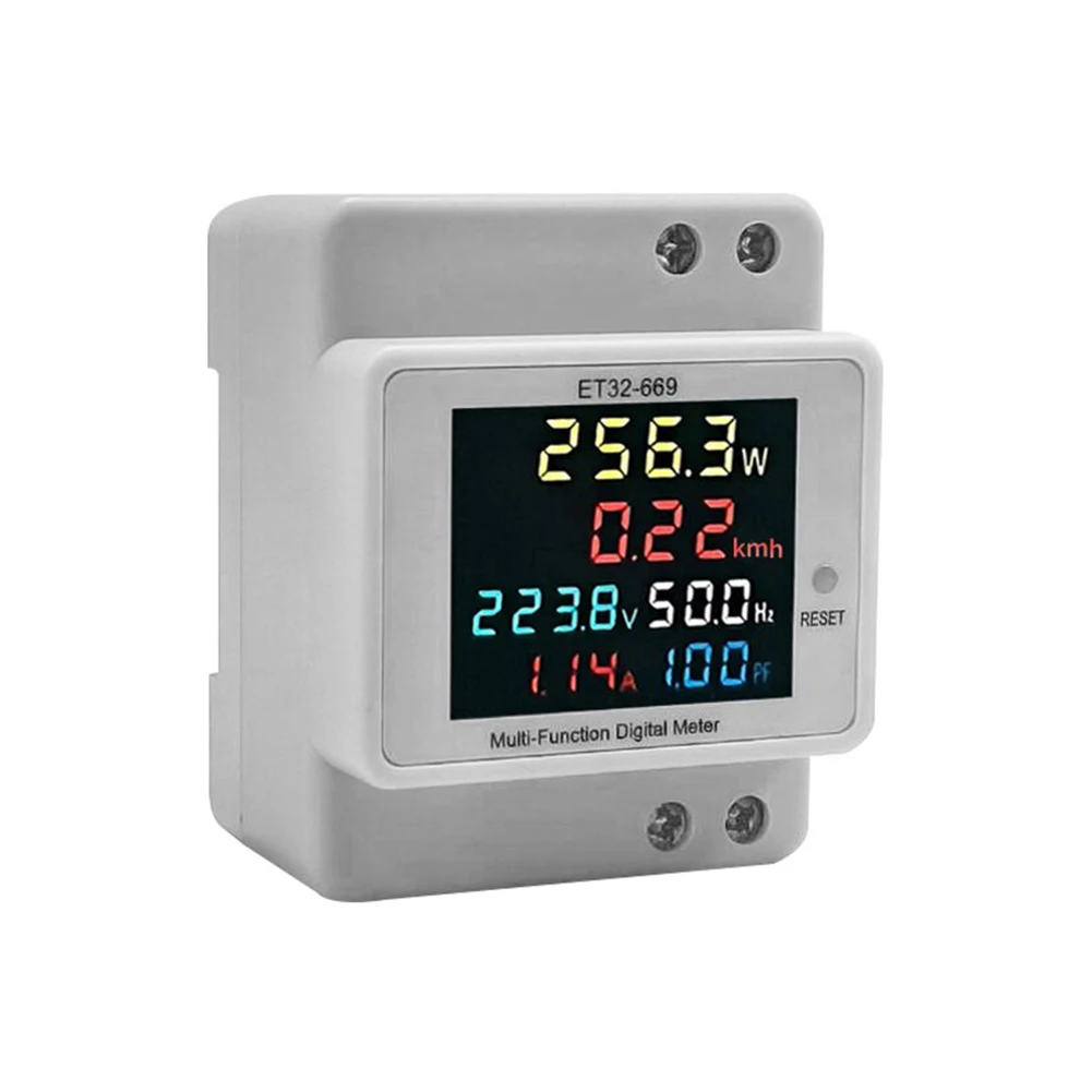 

Durable Electric Energy Kilowatt-hour Meter Single-phase Voltage Voltage Range Active Electric Energy Current Range