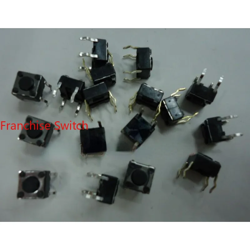 10PCS Long Life 500000 Times Light Touch Switch Button 6*6*4.3MM