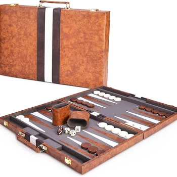 Set di gioco classico con tavola pieghevole da 38 cm/15 pollici, versione standard, gioco da viaggio portatile, regalo ideale per gli appassionati di strategie