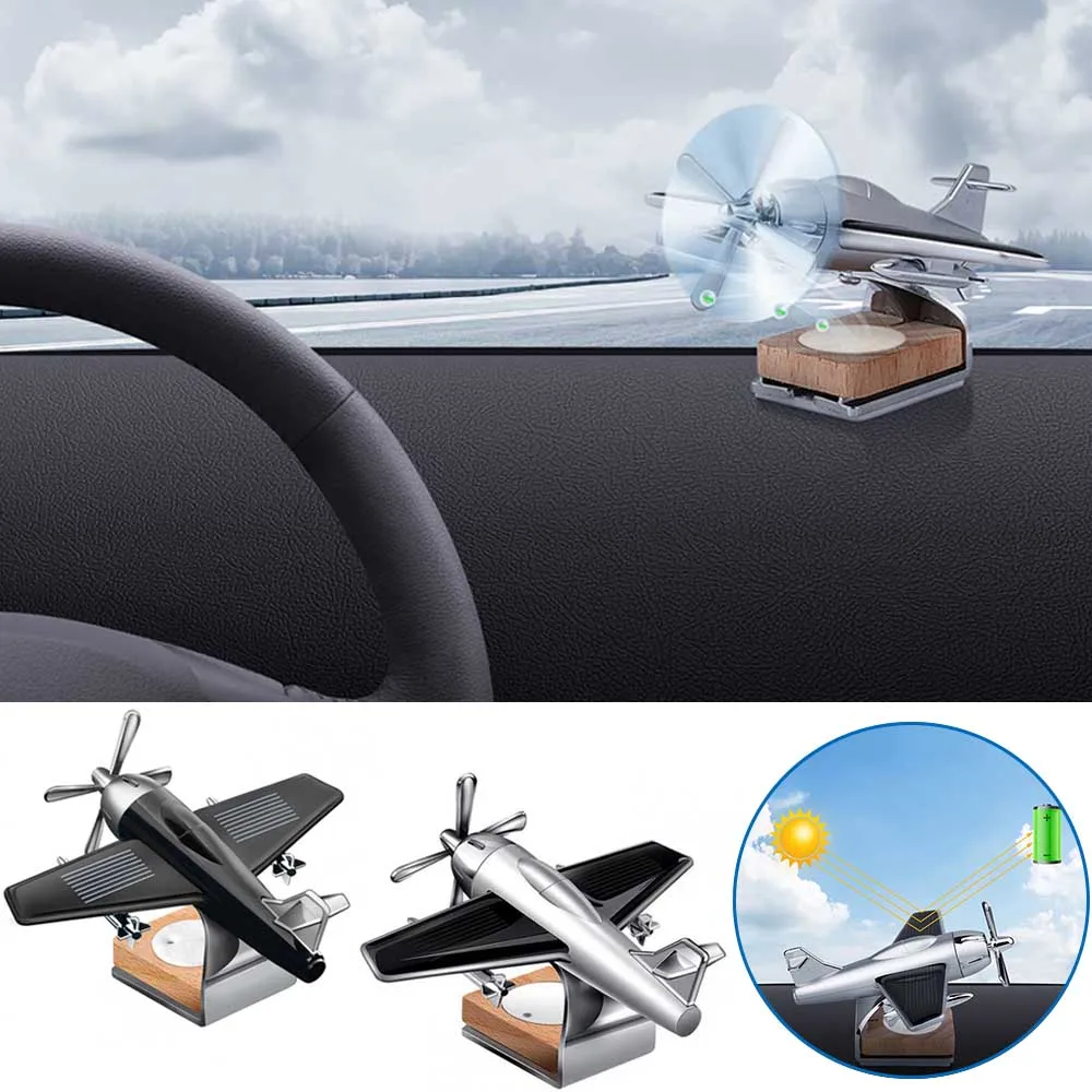 Helicopter Car Air Freshener Solar Aircraft Mini Perfume Aroma Diffuser  Fragrance Alloy Airplane Decoration Ornament Accessories - AliExpress