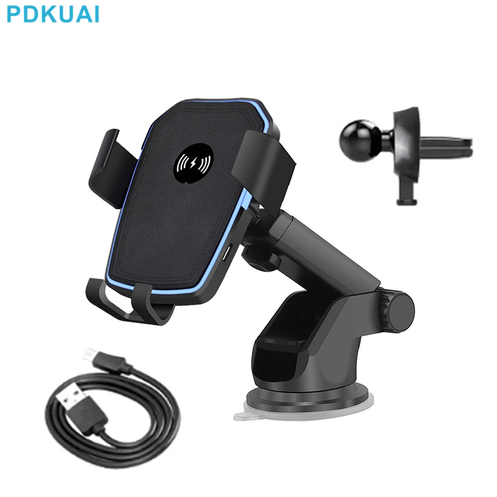 Car Phone Holder Wireless Charging Samsung S21 Car Mount Wireless