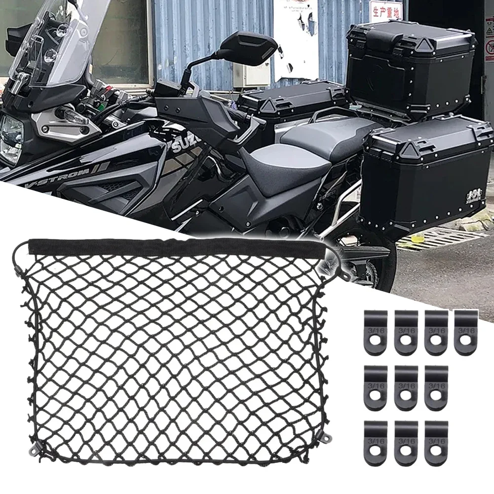 Motorcycle Cargo Net Motorcycle Nets Organizer Luggage Storage Cargo Moto Net Mesh BMW GS R1200GS R1250GS F700GS F850GS F750GS F650GS top case