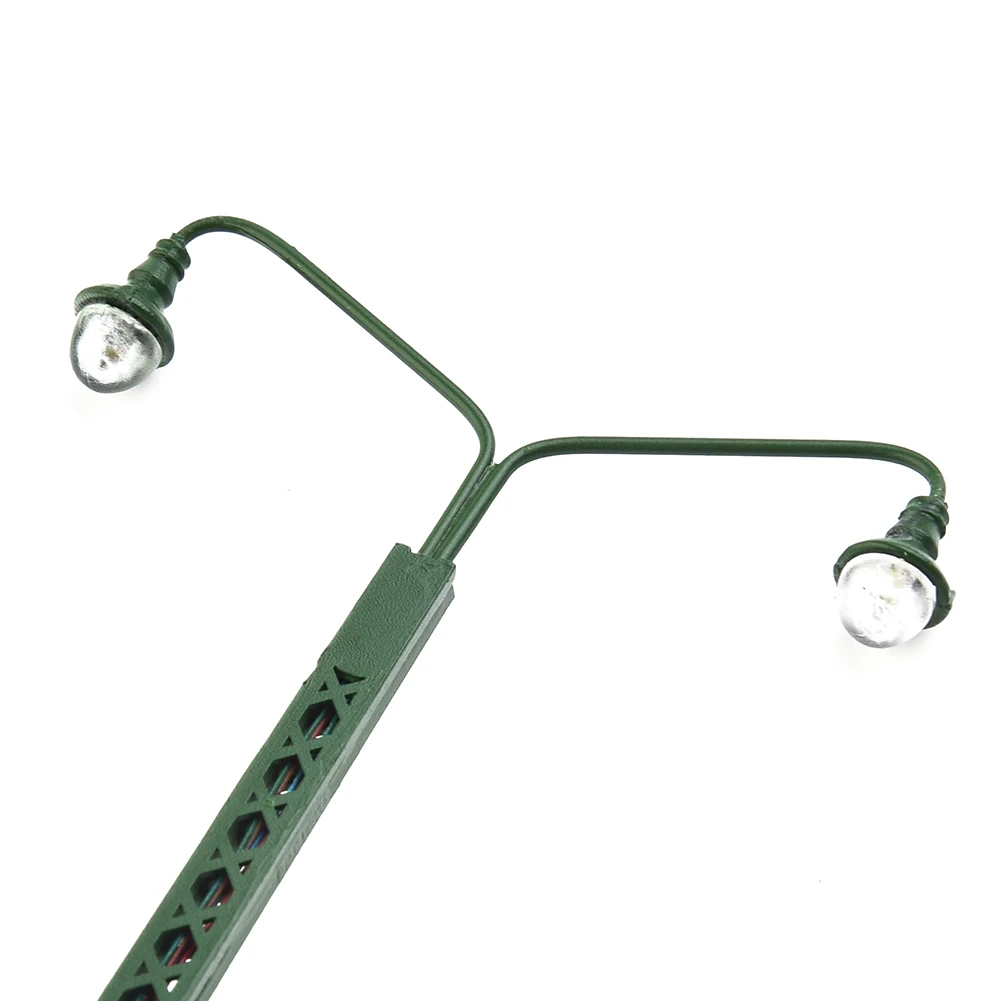 5Pcs Modello Ferroviario Luci Reticolo Albero Luce Gauge H0 Layout Della Luce Led Lampada Decorazione Della Ferrovia Costruzione Accessori Paesaggisti