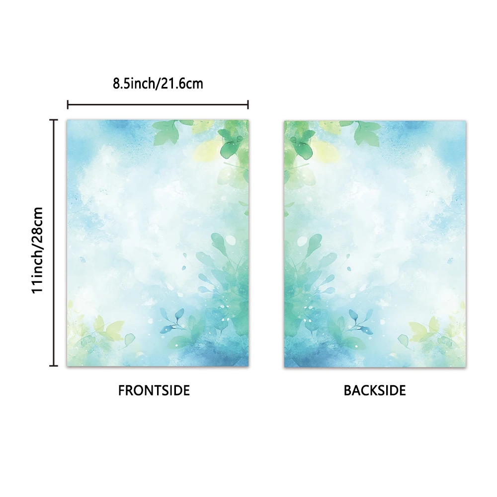 Stationery Printing Duplex Paper 40/80 Sheets 8.5X11in 100gsm For School Printers Household Goods
