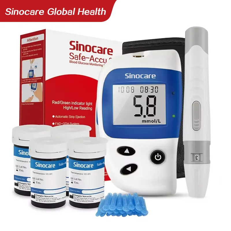 Advanced Blood Glucose Monitoring Kit with 50 Test Strips