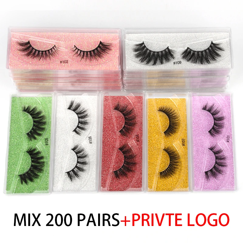 Mix200PairsWITH LOGO
