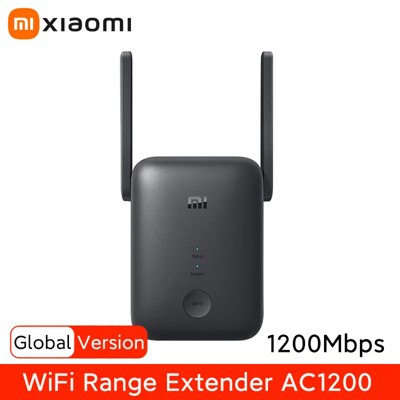 Xiaomi Wifi Repeater 5GHz Wifi Range Extender AC1200 1200Mbps Wi Fi Signal Amplifier Wireless Router Work with Mi Home App
