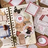 Journal GO 20pcs Vintage Memo Pads Paper DIY Scrapbooking School Stationery Art Collage Junk Journal Material Paper 4