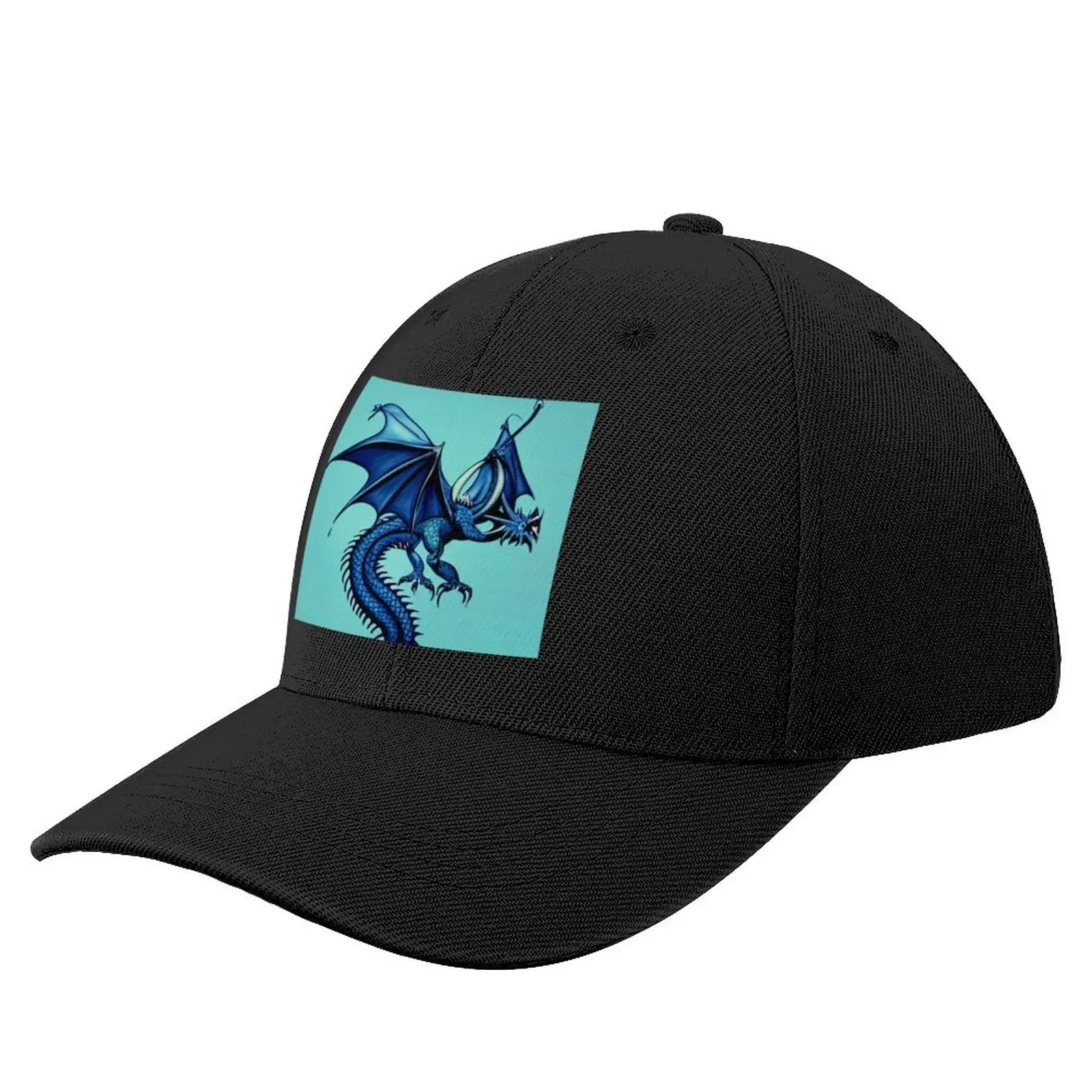 

Blue Asian Dragon Baseball Cap dad hat Custom Cap Hats Man Women's