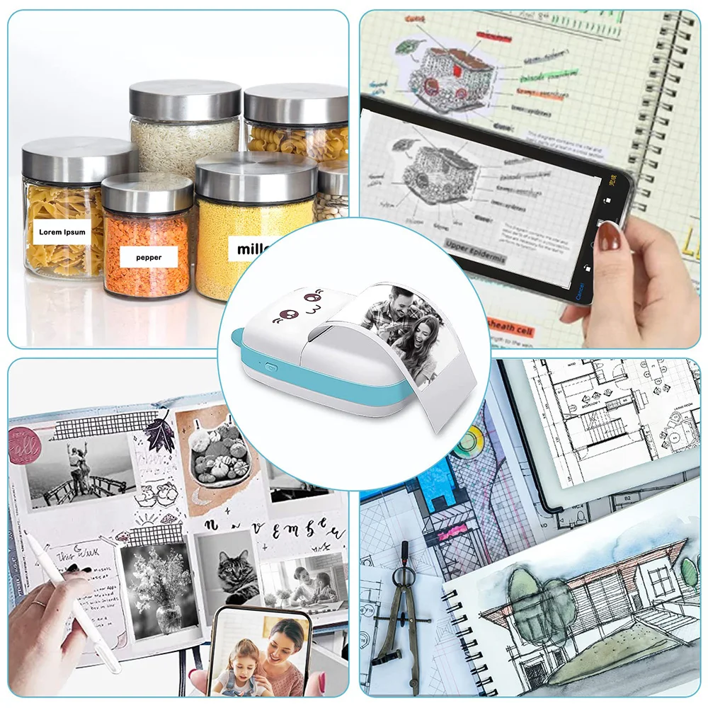 Portable Mini Bluetooth Printer 4