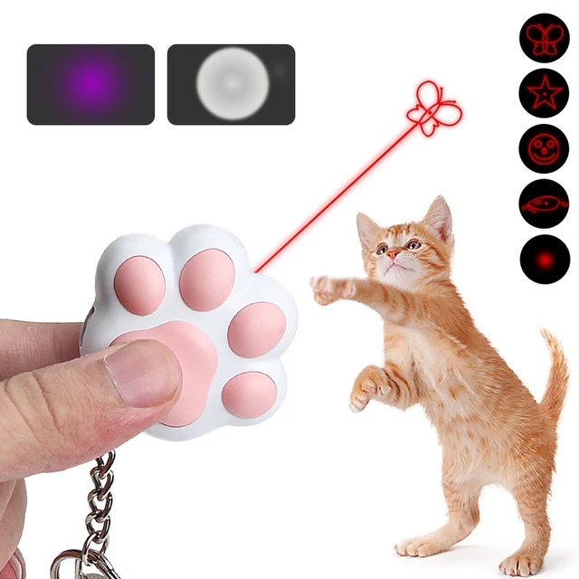 LED Sensor Light USB Rechargeable Cat's Paw Motion Sensor Night Light With  Magnet Suction Rechargeable Cat Paw Pattern Wall Lamp