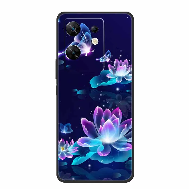 Sleek Black Silicone Shockproof Phone Case - Soft, Durable Back Cover for Enhanced Protection (6.78)