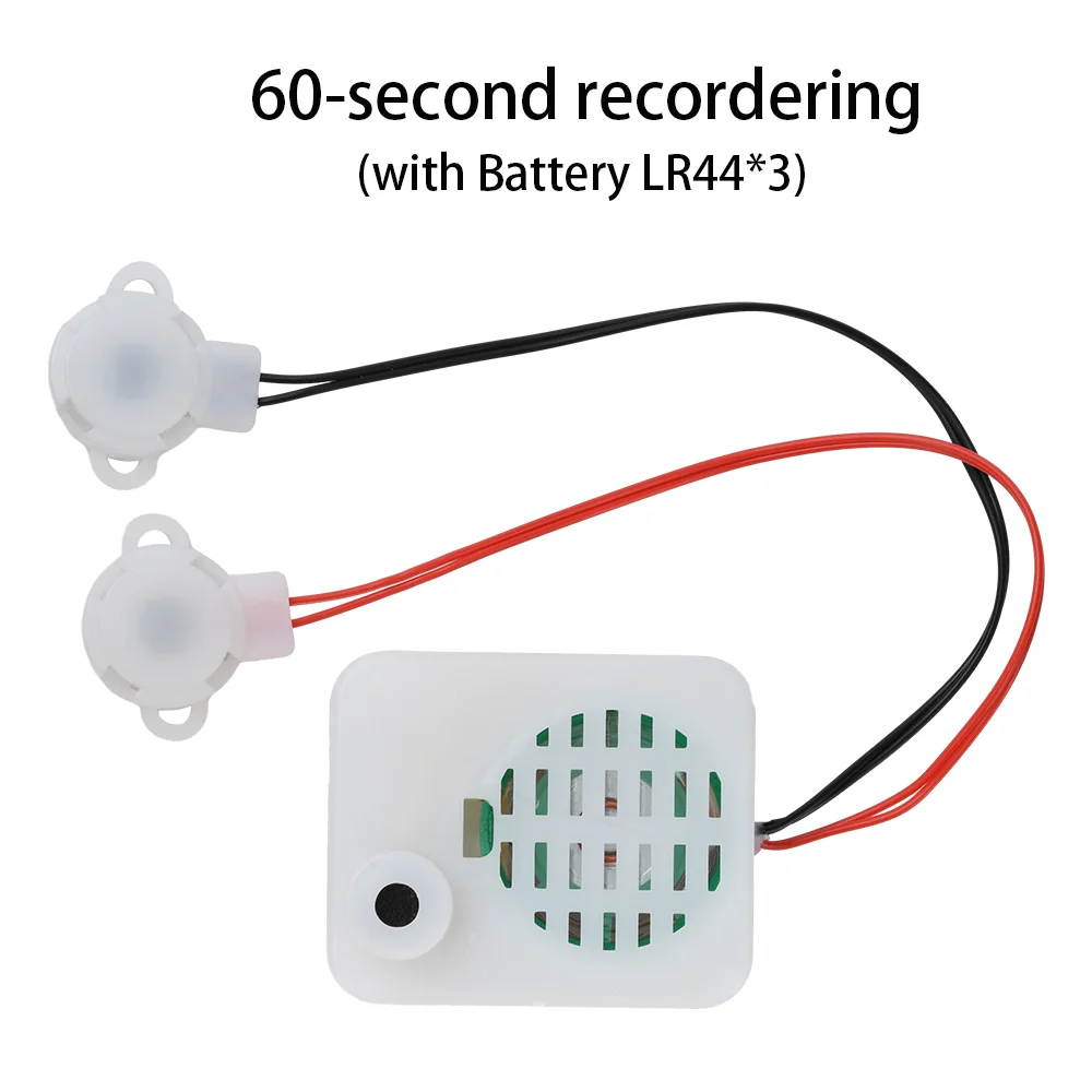 Enhanced Voice Recorder Module for Plush Toys - Personalized Message Recording Device with Clear Audio